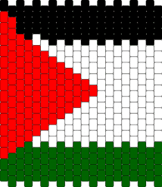 Palestine! <3 - palestine,flag,vibrant,spirit,national,homage,heritage,pride,cultural,symbol,red,green,white