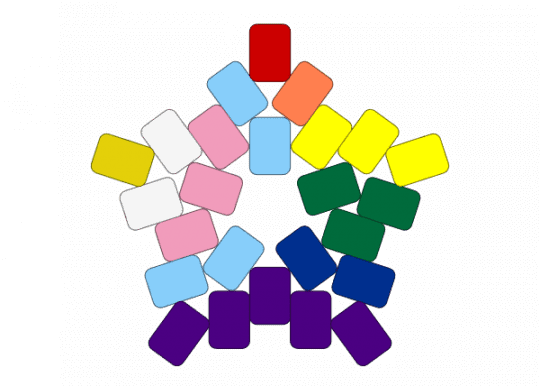 Progress pride star :) - colorful, green, pink, pride, prideflag