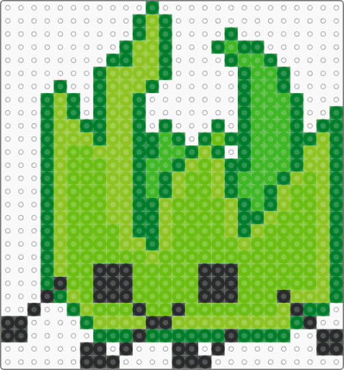 Grassy Fuse Bead Patterns - Gallery - Kandi Pad | Kandi Patterns, Fuse ...