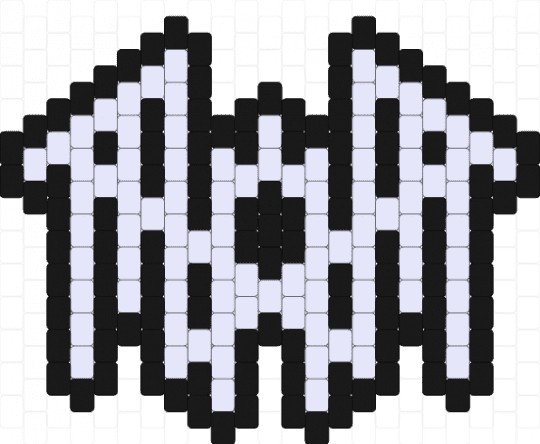 Sleep Token charm - white,black