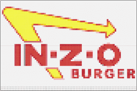inzo burger - inzo,innout,dj,burger,mashup,restaurant,edm,music,eclectic,zest,yellow,red