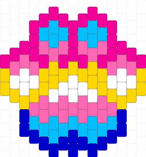 Pan and trans paw - pink