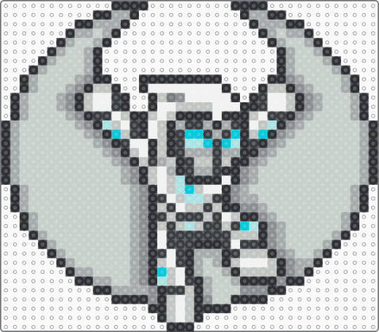 moon knight - gray, white