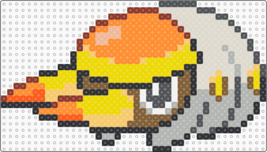 Grubbin - beige, orange, yellow