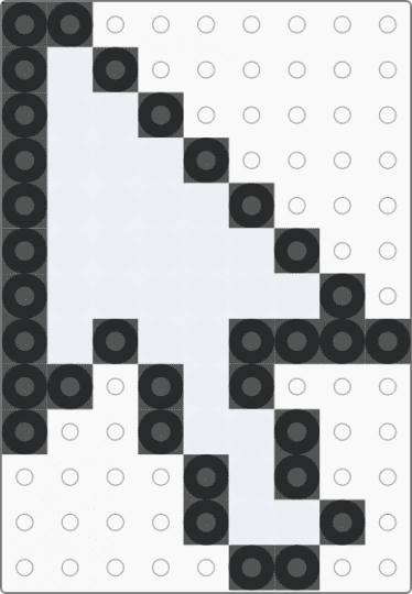 Mini Cursor - black,white