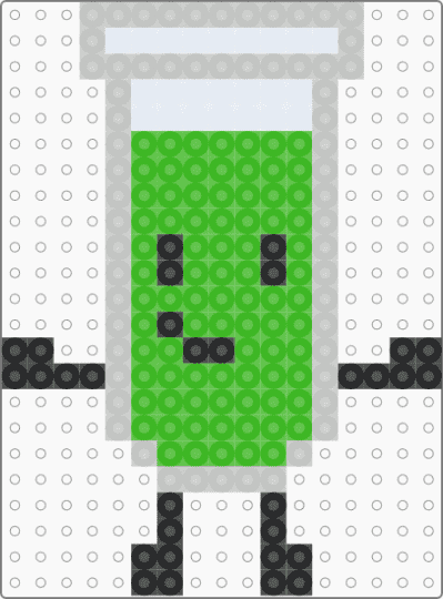 Test Tube! - green,beige