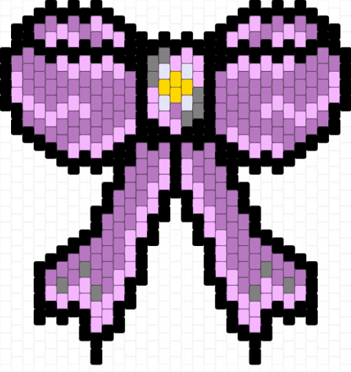Bow - pink