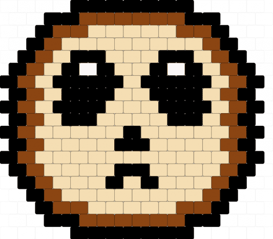 Sloth - red,beige,animal,sloth