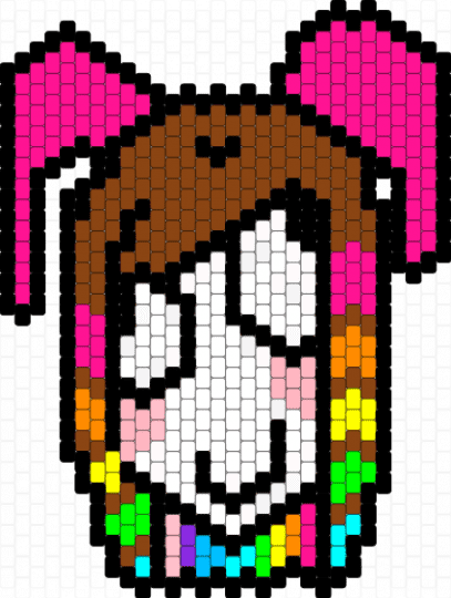 Ennaria - pink,red,ennaria,derp,cute,kawaii,rainbow,charm