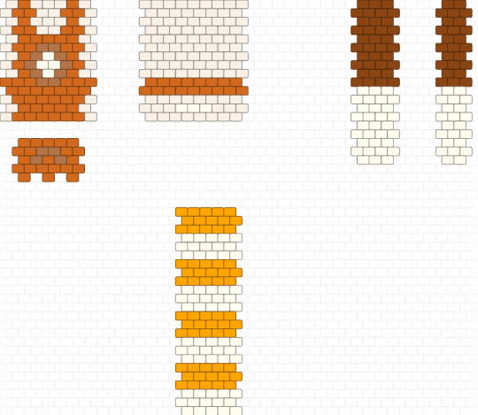 cosmo doll thingy #2 - white,orange