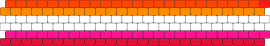 Lebian - lesbian,pride,cuff,solidarity,identity,wearable,expression,orange,pink
