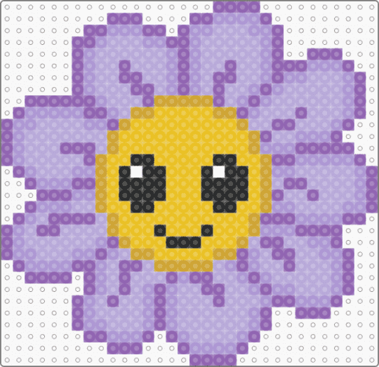 Flower face - pink