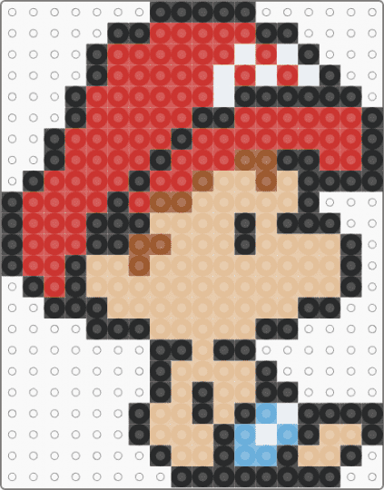 Baby Mario - red,beige