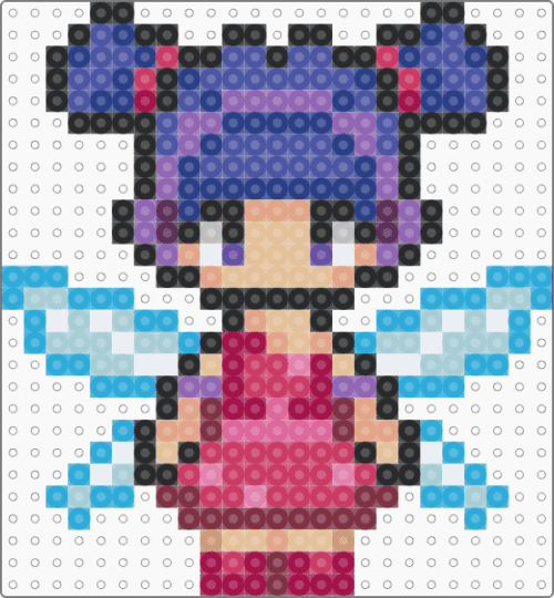 Winx Musa - pink,light blue