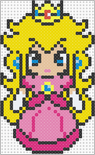 Peach Princess - princess peach,mario,character,nintendo,peach,princess,video game,gaming,pink,yellow