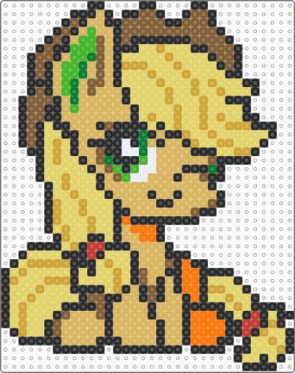 Applejack - orange,yellow