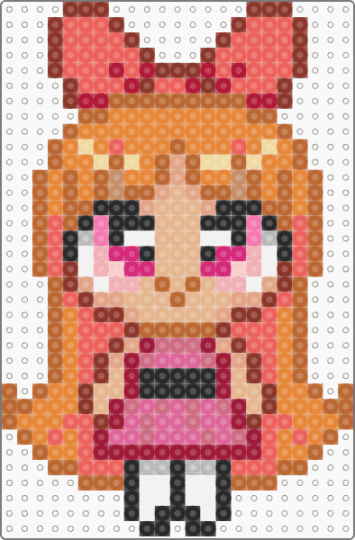 Blossom - tan,red