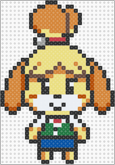 Animal Crossing Isabelle - yellow,orange