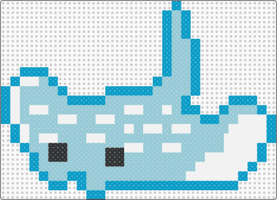Manta Ray - light blue