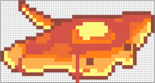Pancake Manta Ray 🥞 - red,orange