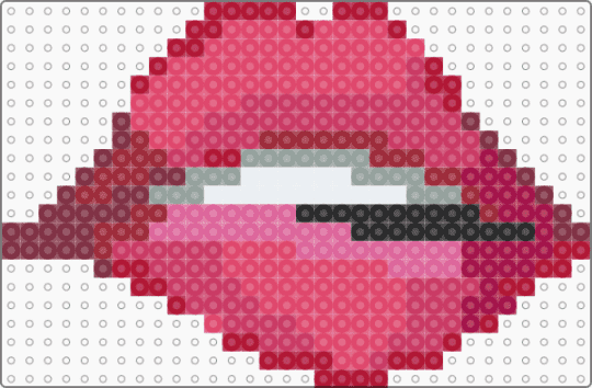 🫦 emoji :D - mouth,biting lips,teeth,emoji,lips,red,pink