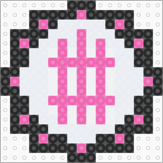 isoxo hcd (17x17) - pink,white