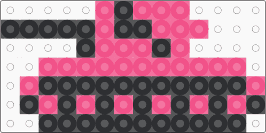 Pink Tank - black, pink