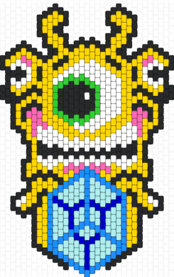 Cyclops - subtronics,cyclops,tesseract,dj,aaron brooks,music,edm,dubstep,sci-fi,yellow,light blue
