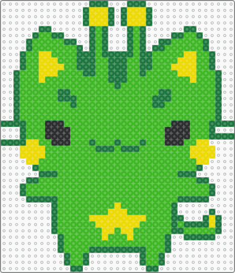Alien cat - green,cat,alien,animal,space,cute
