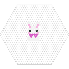 Bunny - bunny,rabbit,animal,cute,minimalistic,gentle charm,pink,white