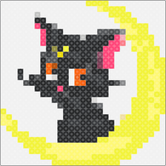 sailor moon kitti !! - white,yellow