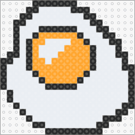 SunnySideUp - egg,sunny side up,over easy,food,breakfast,chicken,quirky,simple,orange,white