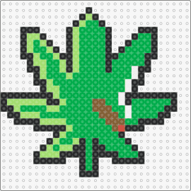 Up&Smoke - marijuana,pot,leaf,smoking,representation,bold,vivid,iconic,playful,green