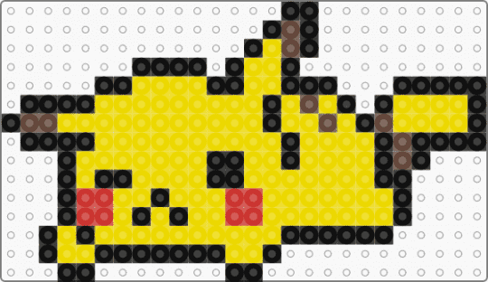 Cute Pikachu - yellow