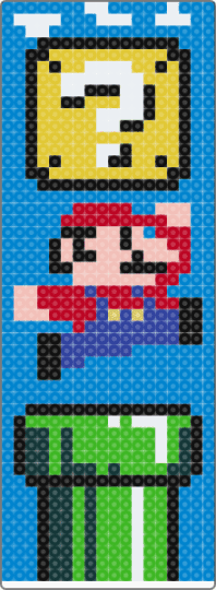 Marca Páginas Super Mario - blue
