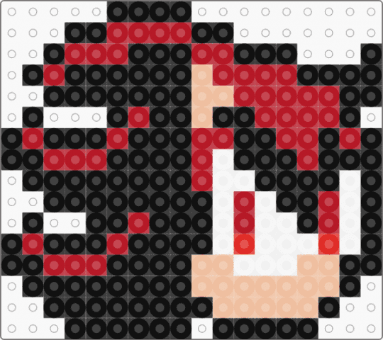 Shadow - black,beige,red