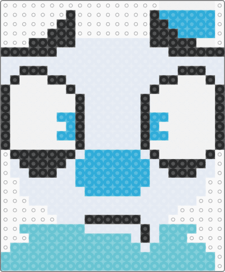 Motm Mugman pearler!! - light blue, motm, motm mugman, mugman, myth of the machine, myth of the machine mugman, white
