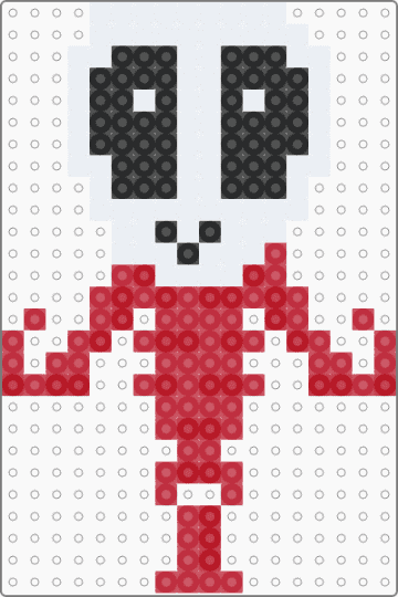 Gangle looking at u with big wet eyes - gangle, gangle tadc, red, tadc, the amazing digital circus, white