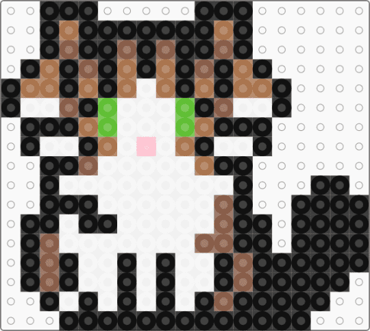 Project Simona - black, tan, white