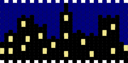 City at night - purple,cotdskyscrapers