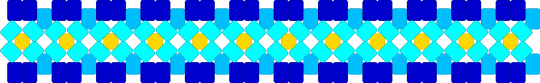 Blue and yellow x base - blue, light blue, purple, xbase, yellow