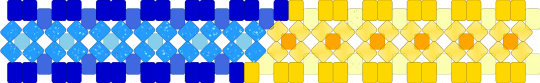 half moon x sun mandala x base - yellow,light blue,moon,sun,mandala,blue,red,orange,sunmoon