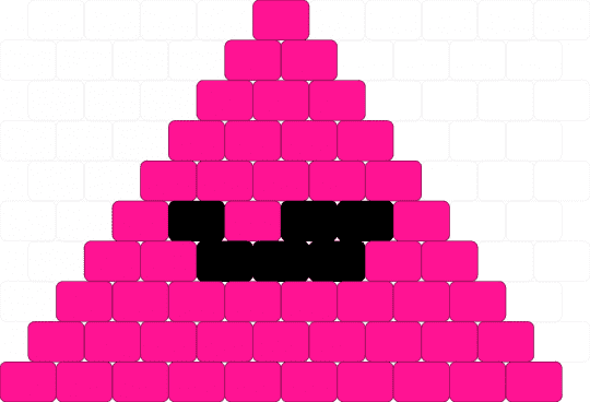 jsab barracuda peyote charm - pink,jsab,barraacuda,blixer