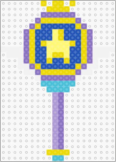 Star's wand (svtfoe) - yellow,blue