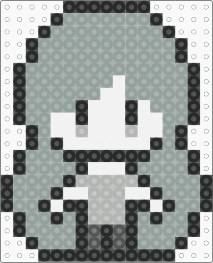 Character base (long hair) - gray