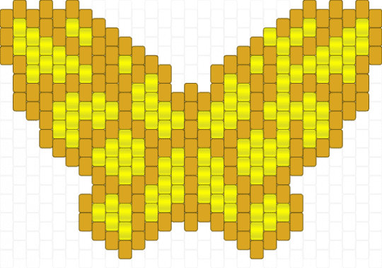 Kinger's Golden Butterfly - orange,yellow,tadc,kinger,butterfly