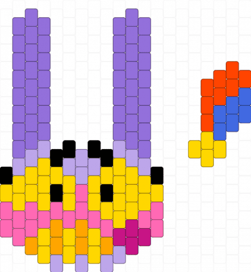 Ohhhhh - pink, purple, tadc, yellow