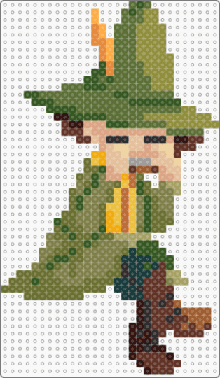 Snufkin - gold,brown