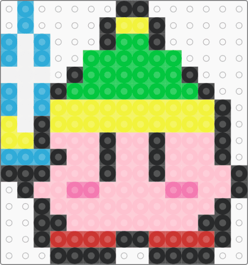 Kirby (sword) - yellow,pink
