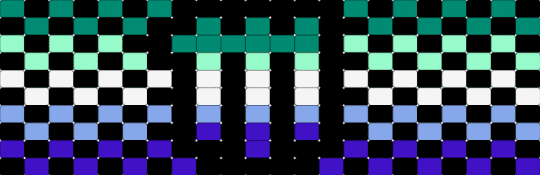 gay [MLM] pride monster energy checkered cuff - black,teal,lgbtq,gay,pride,monster,checkered,energy,cuff,blueblackwhitegreen